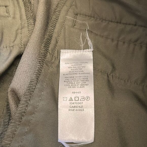 Loft hunter green Marisa fit pants Size 6 EUC - Picture 8 of 8